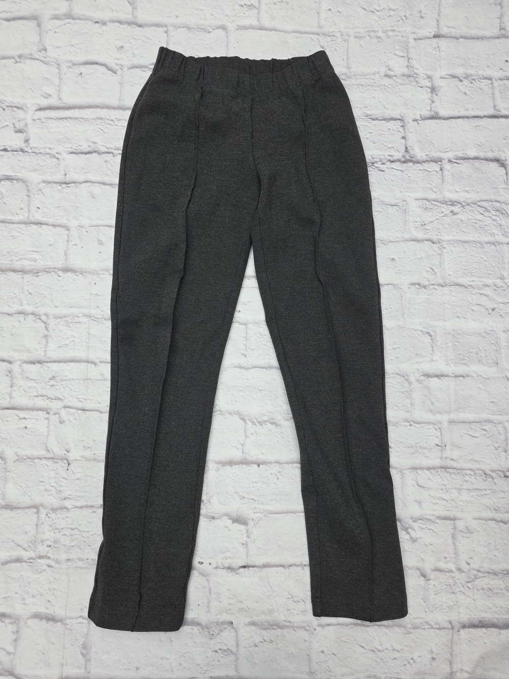 Lilly Pulitzer Ponte Travel Pants Sz Small(24x26) Grey Stretch Pull On 42447 -1